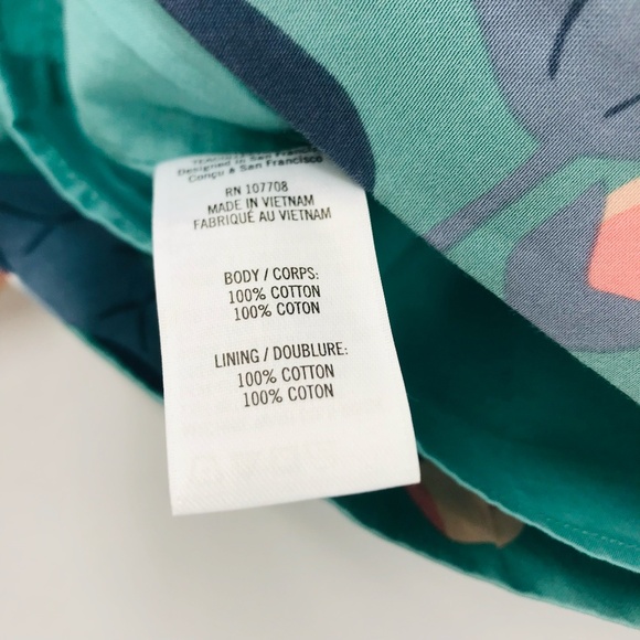 Tea Collection Girls Printed Woven Pleated Dress Size 2 - Picture 8 of 9